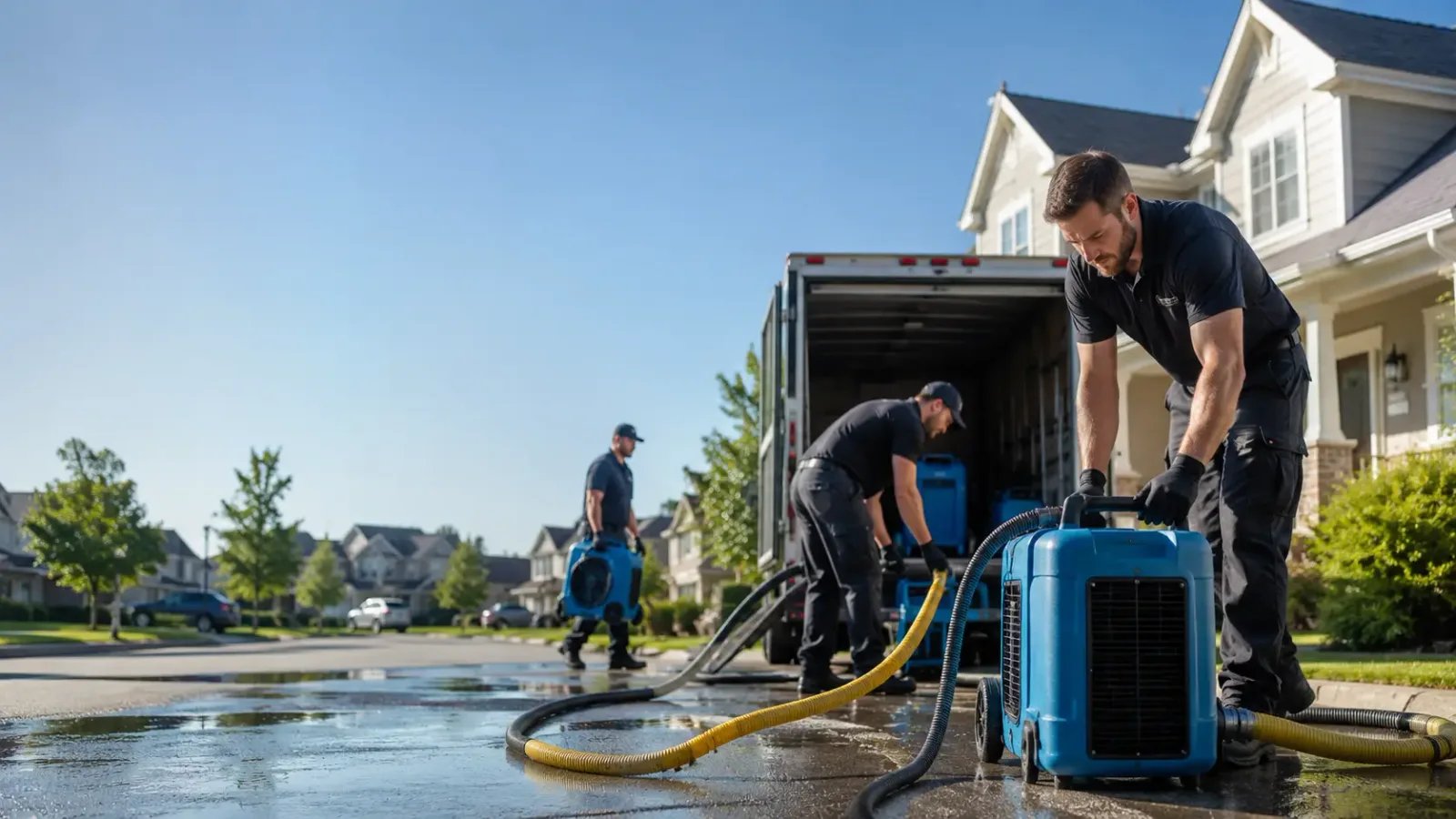 Water Damage Mitigation in Blue Rock, OH